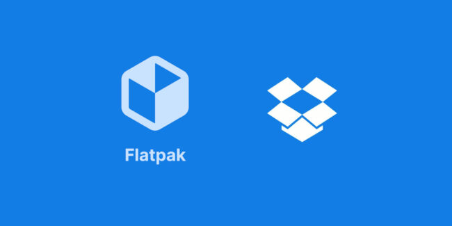 Aplicações Flatpack com acesso Dropbox